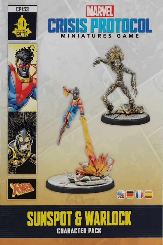 Marvel: Crisis Protocol – Sunspot & Warlock