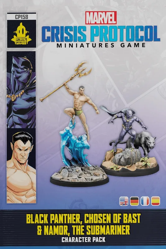 Marvel: Crisis Protocol – Black Panther, Chosen of Bast & Namor, the Sub-Mariner