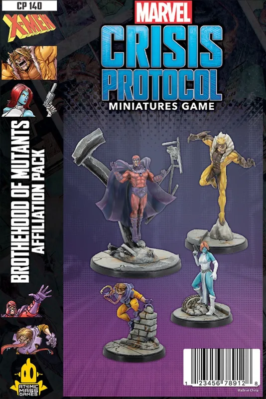 Marvel: Crisis Protocol – Brotherhood of Mutants Affiliation Pack