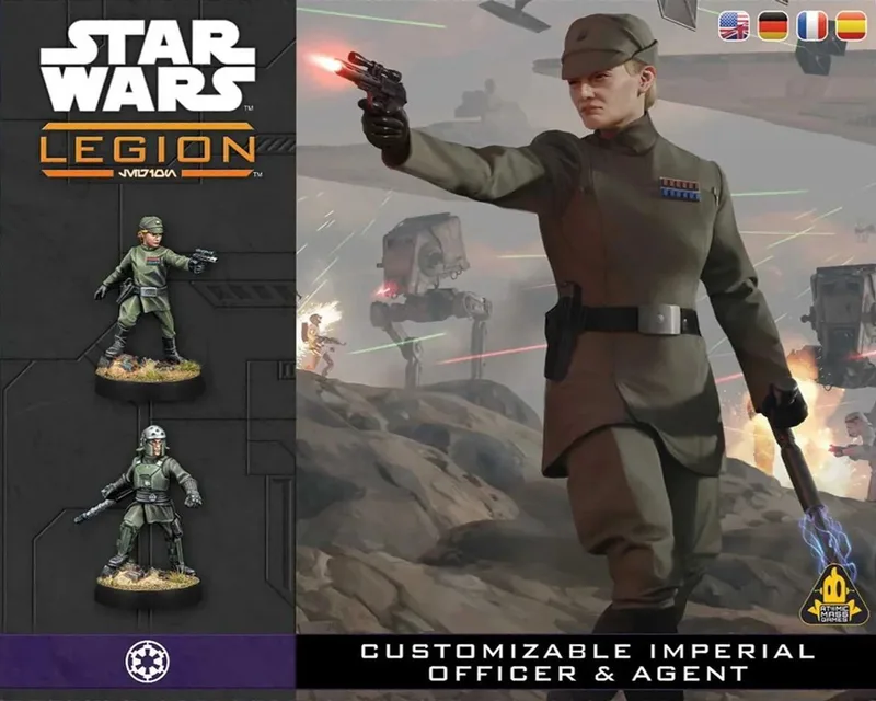 Star Wars: Legion – Customizable Imperial Officer and Agent