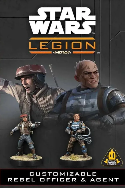 Star Wars: Legion – Customizable Rebel Officer and Agent