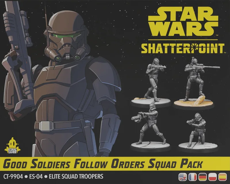 Star Wars: Shatterpoint – Good Soldiers Follow Orders Squad Pack