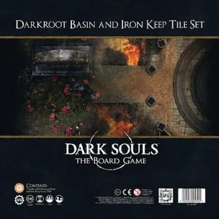Dark Souls: The Board Game – Darkroot Basin and Iron Keep Tile Set