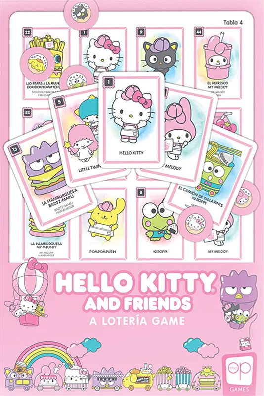 Hello Kitty and Friends: A Lotería Game