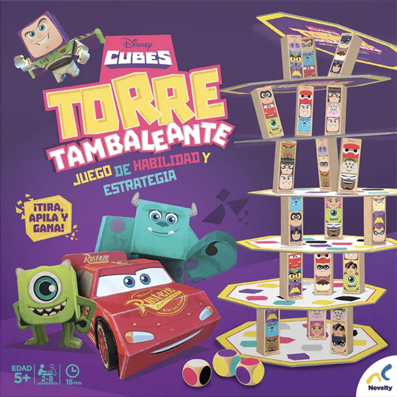 Disney Cubes: Torre Tambaleante