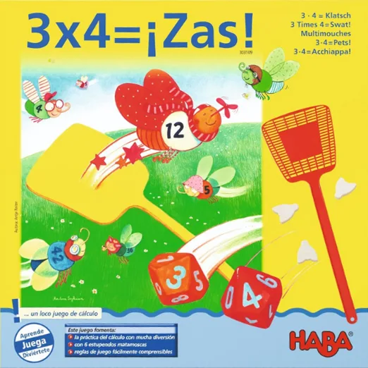 3 x 4 = ¡Zas!