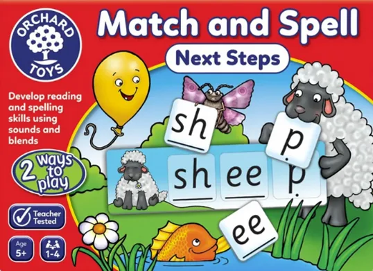 Match and Spell Next Steps