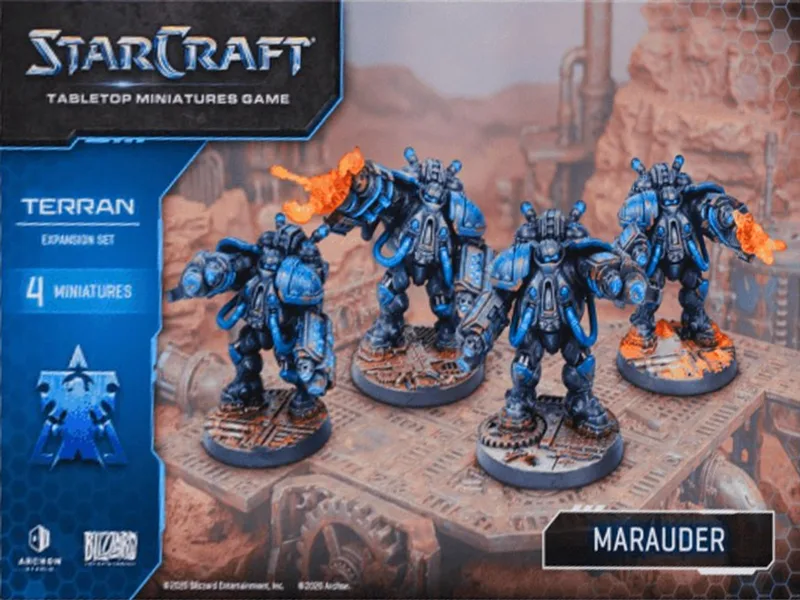 Starcraft: Tabletop Miniatures Game – Marauder: Terran Expansion