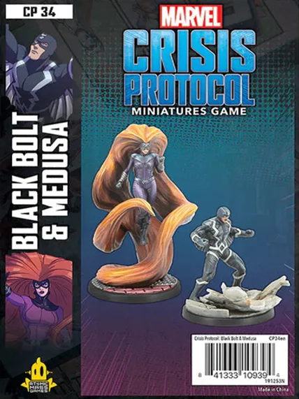 Marvel: Crisis Protocol – Black Bolt and Medusa