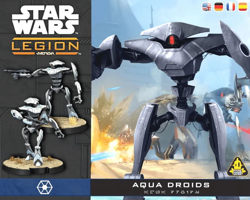 Star Wars: Legion – Aqua Droids