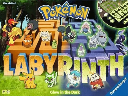 Labyrinth Pokemon - Brilla en la oscuridad