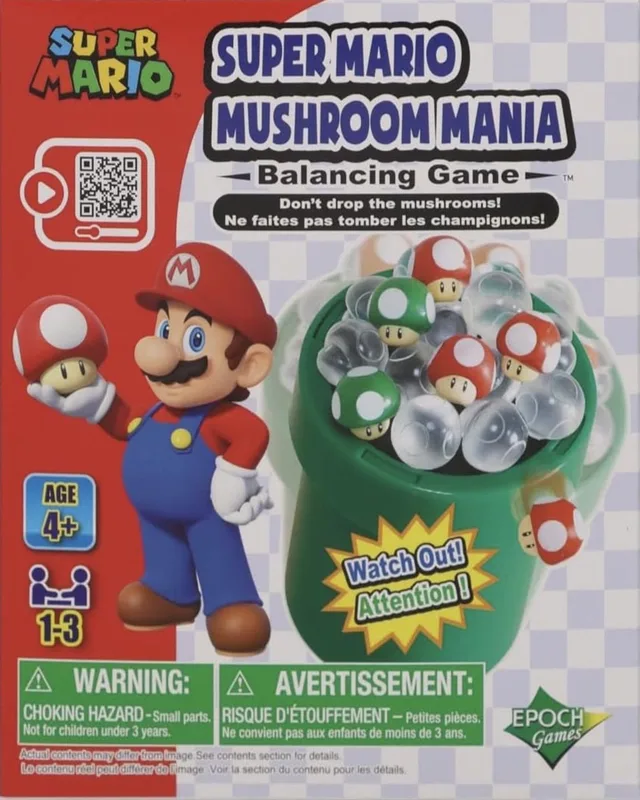 Super Mario: Mushroom Mania – Balancing Game