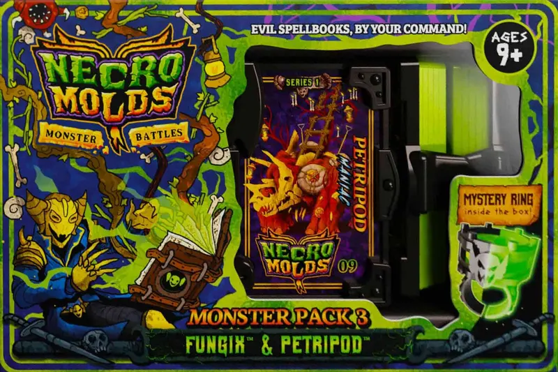Necromolds: Monster Battles – Monster Pack 3: Fungix & Petripod