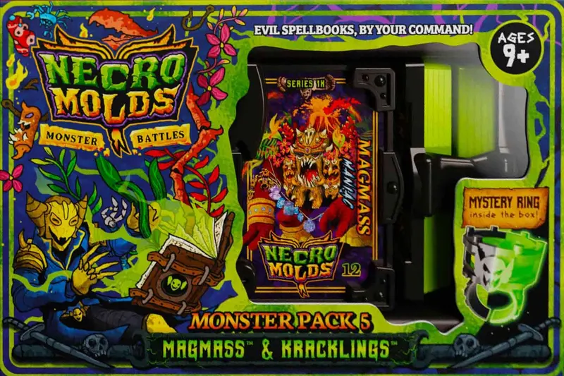 Necromolds: Monster Battles – Monster Pack 5: Kracklings & Magmass