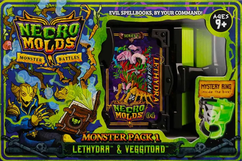 Necromolds: Monster Battles – Monster Pack 1: Veggitoad & Lethydra