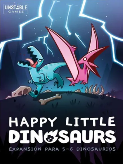 Happy Little Dinossurus: Expansión para 5-6 Dinosaurios