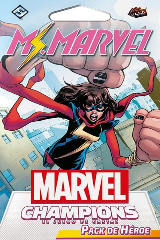 Marvel Champions: El Juego de Cartas – Ms. Marvel Pack de Héroe