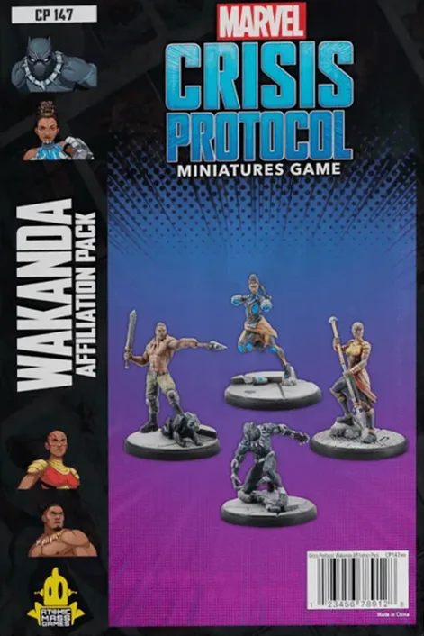 Marvel: Crisis Protocol – Wakanda Affiliation Pack