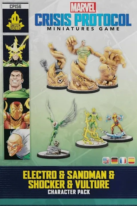 Marvel: Crisis Protocol – Electro & Sandman & Shocker & Vulture