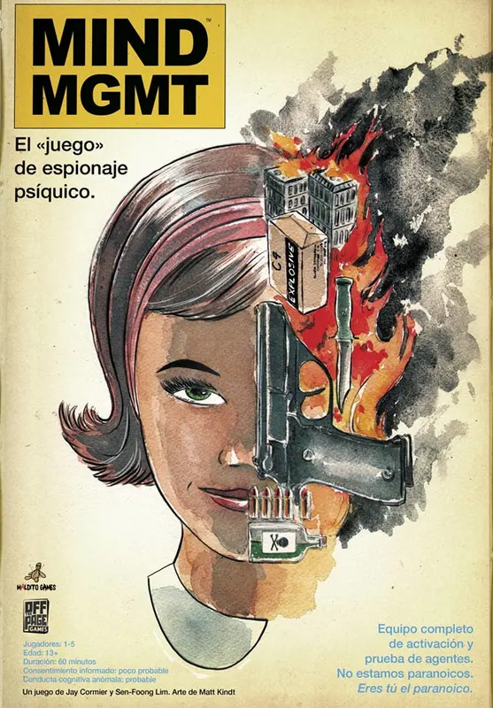 Mind MGMT: El “juego” de espionaje psíquico.
