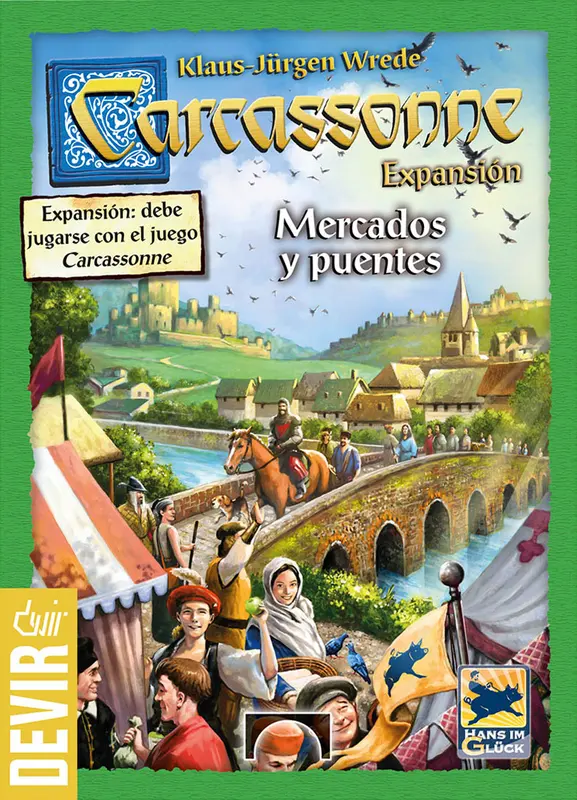 Carcassonne: Mercados y Puentes