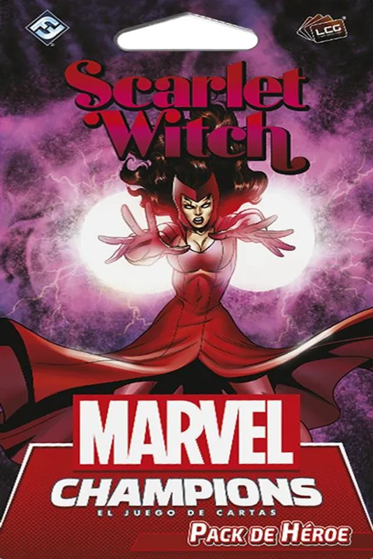 Marvel Champions: El Juego de Cartas – Bruja Escarlata Pack de Héroe