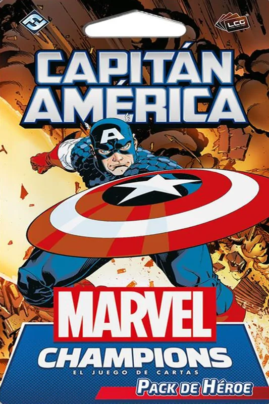 Marvel Champions: El Juego de Cartas – Capitán América Pack de Héroe