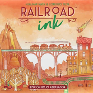 Railroad Ink: Edición rojo abrasador