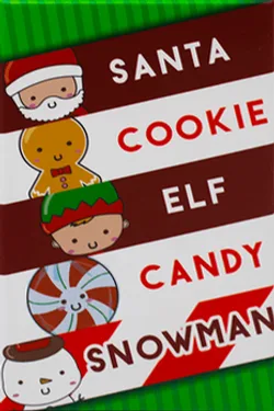 Santa Cookie Elf Candy Snowman