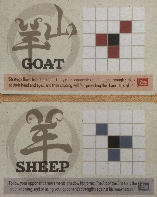 Onitama: Cabra y Oveja Cartas Promo