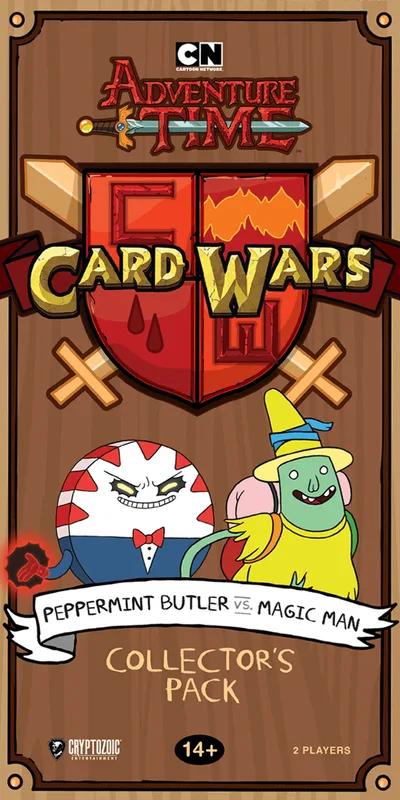 Adventure Time Card Wars: Peppermint Butler vs. Magic Man