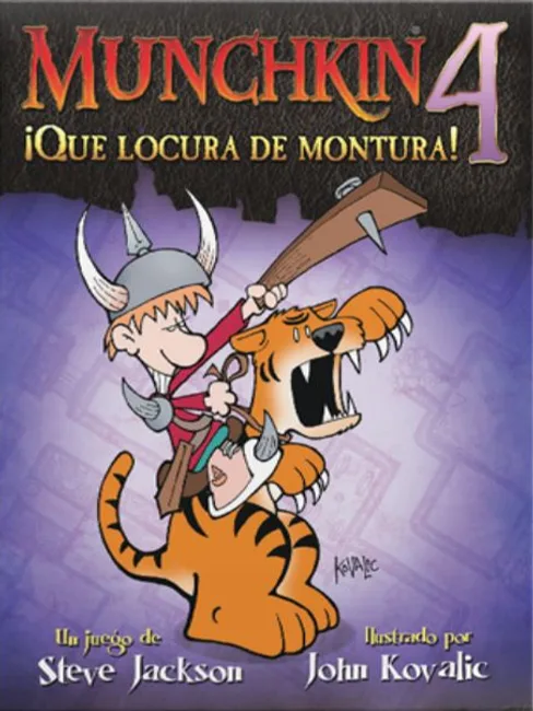 Munchkin 4: ¡Qué locura de montura!
