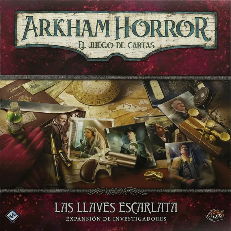 Arkham Horror: El Juego de Cartas – Las Llaves Escarlata: Expansión de Investigadores